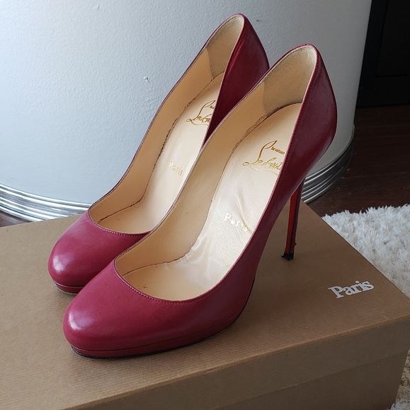 Christian Louboutin Pink 120 Filo pumps Shoes